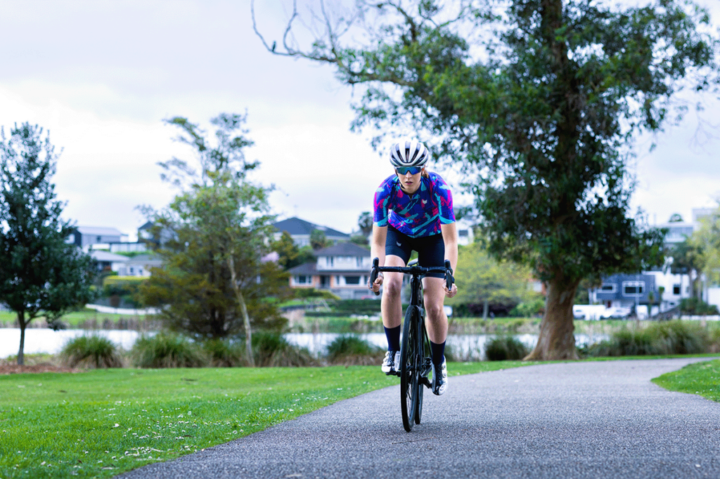 Emily cycling