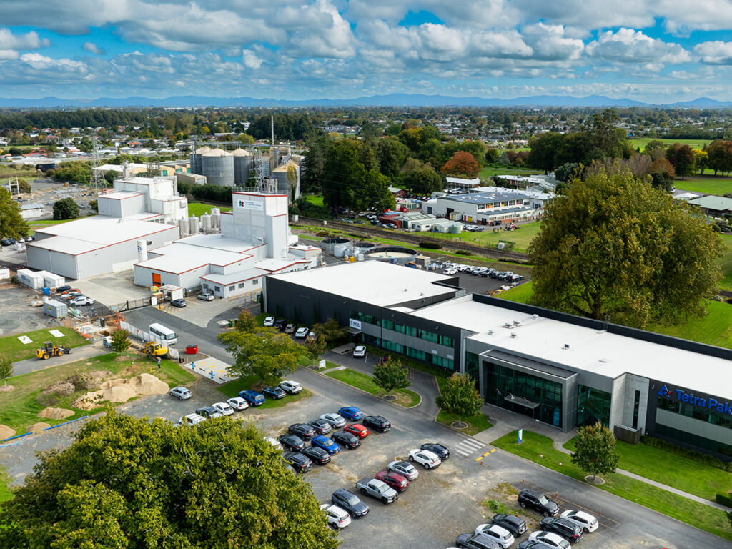Waikato Innovation Park building aerial shot