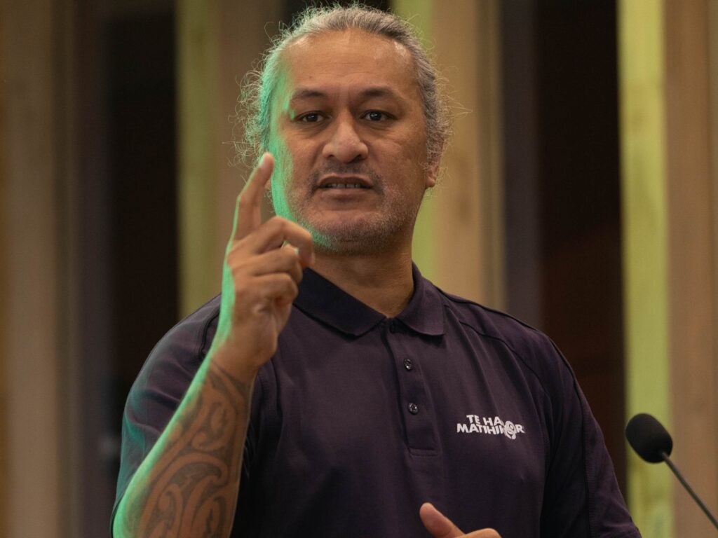 Lee Timutimu of Te Hapori Matihiko